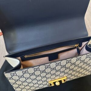 Gucci padlock top handle bag